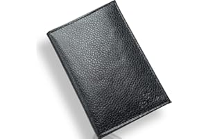 MAGYC FORM Porte Papier Voiture Cuir avec 2 Etuis Proteges Carte Grise et Permis - Porte Document Véhicule avec Rangement Assurance et vignettes