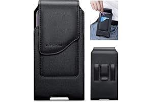 NUOKU Handytasche Gürtel kompatibel mit Samsung Galaxy S22 Ultra, S22/21 Plus, für iPhone 15 14 13 12 Pro Max, Handy Gürteltasche mit Kartensteckplatz