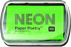Rico Design Tampon Encreur Vert Fluo