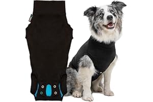 Suitical Kombinezon Recovery dla psa, M, czarny