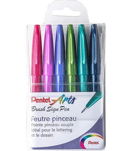 Feutres De Couleur Pentel RTS - Pointe Fine - Boîte De 36 Couleurs