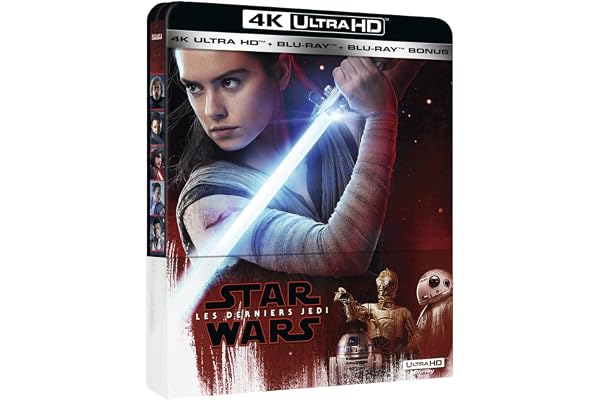 Star Wars : Les Derniers Jedi - Steelbook UHD 4K Bonus