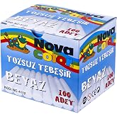 Nova Color NC-4112 Powder Free Chalk 100pcs White