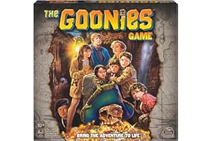 Spin Master Games Goonies, The Goonies Game Retro Vintage 80’s Family Movie Board Game, for Kids Aged 10 and Up