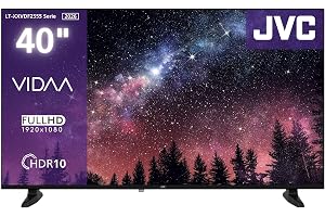 JVC VIDAA LT-40VDF2555 (2026) Smart TV, Full HD HDR, med 100 cm skärmdiagonal och inbyggd trippeltuner, LED-TV