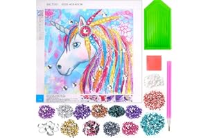 TATEANGNIK Gifts for 8 9 10 11 12 Year Olds Girls Kids Diamond Art Kits Unicorn Gifts for Girl Teens Age 9-12, Diamond Painting Kits Presents for 9 10 11 12 Year Old Kids Girls Christmas Easter Halloween
