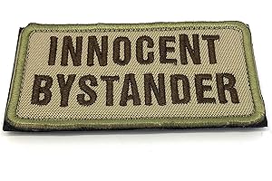 PATCH NATION Innocent Bystander Embroidered Airsoft Paintball Patch