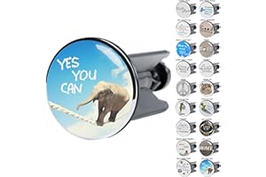 ‎SANILO Sanilo Waschbeckenstöpsel, viele schöne Stöpsel für das Waschbecken zur Auswahl, universal mit Sprüchen (Yes You Can)