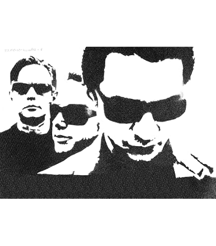 Moreno-mata Handgemachtes Graffiti Poster „Days Go…“ – Deacon St. John Wandbild, 23x32,5cm, Signiertes Kunstwerk