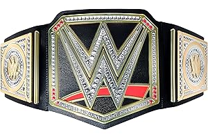 WWE Y7011 - World Championship Gürtel, Spielzeug, tolles Geschenk für Kinder ab 6 Jahren[Exklusiv bei Amazon]