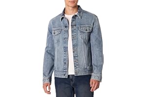 Amazon Essentials Men's Low-Stretch Regular-Fit Denim Jacket