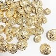 50 Rivetti A Vite Dylan-EU In Rame Per Pelle - Borchie Punk Per Cinture, Scarpe, Pantaloni - 7x7 Mm, Antiruggine, Facili Da Montare - 2