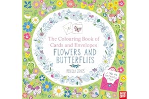 National Trust: The Colouring Book of Cards and Envelopes - Flowers and Butterflies (Colouring Cards and Envelopes Series)