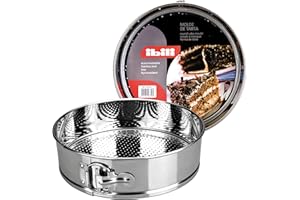IBILI 650223 - Molde de tarta desmontable Inox 23 cm