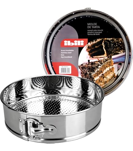 Guardini Tortiera Apribile Selenia 26 Cm Con 2 Fondi - Stampo Per Torte E Ciambelle In Banda Stagnata, Made In Italy, Antiaderente - 6