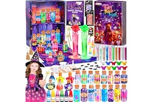 ITMNMNL Kit Creativo Pozioni Magiche per Bambini - 22 Bottiglie, Farfalla, Bottiglia Magica - Regalo per Bambine 6-10 Anni