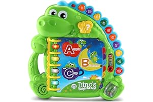 (Green) - LeapFrog Dino's Delightful Day Alphabet Book, Green