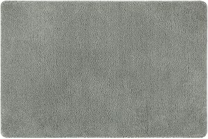 Famibay Alfombra Microfibra Absorbente Agua Felpudo Entrada Casa Lavable a Máquina Alfombra Puerta Terraza Tapete Putera Interior Exterior 60x90cm