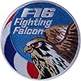 F16 Fighting Falcon Iron On Patch Sew United States Air Force Embroidered Badge