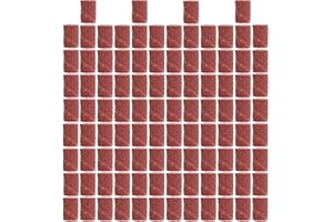 O5O2 100 Pièces Bandes de Ponçage,Ongles Bandes de Ponçage Professionnelles,Embouts Manchons de Haute Qualité,ambout ponceuse ongle depose,pour la conception d'ongles nail art(#80)