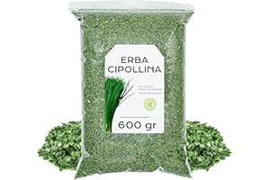 EPEL Erba Cipollina 600 gr - Cipollina Essiccata - Cipolline Sfuso - Erbe Naturali (600 gr)
