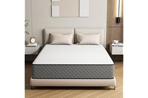 Matoresu 25CM Single Mattress with Innerspring Hybrid Memory Foam, Single Size Mattress for Ultimate Support & Pressure Relief, Medium Firm (190x90x25CM)