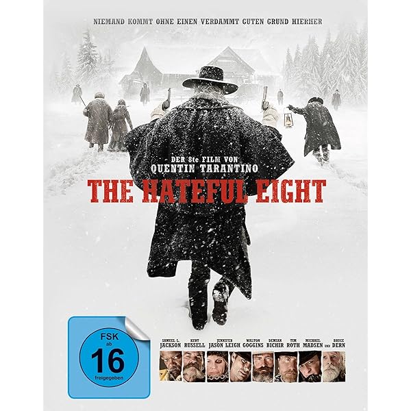 Amazon: The Hateful Eight [Blu-Ray]: DVD et Blu-ray: Blu-ray