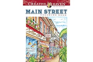 Creative Haven Main Street Coloring Book