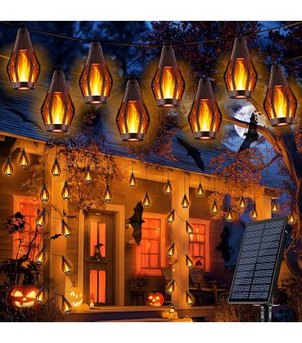 Joomer Halloween Solar Fairy Lights Outdoor, 12.6 M Produktbild-Vorschau 9