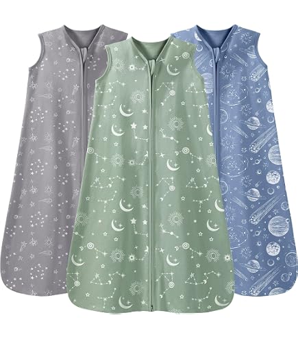 Snoozebag Gigoteuse 2.5 Tog – 100% Coton – 130 Cm – Ouverture Latérale Zippée – Pour Enfants 3-6 Ans (Rayures Grises)