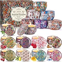 Set Di 12 Candele Profumate In Cera Di Soia - Idee Regalo Per Donna, Aromaterapia E Relax - Foto 8