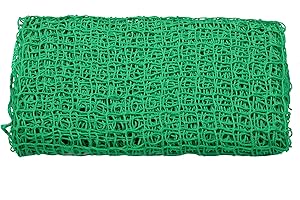 Wiltec Filet Remorque 5x3 m Maille 45x45mm Épaisseur 3 m Vert Polypropylène résistant Transport Sécurité Charge Protection Sécuritaire Anti-Chute