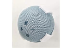 3D CABIN Echo Dot 4a Generazione - Staffa di montaggio a parete e soffitto, 4 chiusure (bianco)