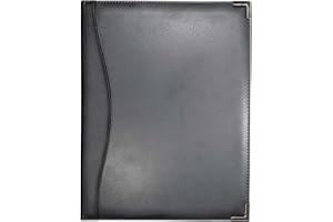 Esposti Executive A4 Ring Binder | PU Leather Cover | 4 Ring System | Silver Protective Corners