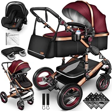 Amazon.de Bestseller: Die beliebtesten Artikel in Baby 3 in 1  Kombikinderwagen