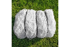 FORZA Fußballtor-Ersatznetze | Robuste, wetterfeste Netze für Fußball-, Futsal-, GAA- und Hockeytore – 10 Größenoptionen – Tor Nicht im Lieferumfang enthalten [Nur Netz]