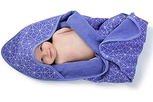 Urban Kanga Accappatoio Neonato con Cappuccio Asciugamano Neonati da Bagnetto
