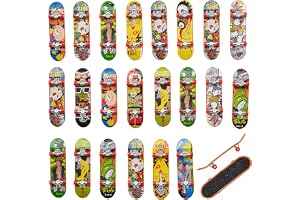 THE TWIDDLERS 24 Finger Skateboard Leksaker, Greppbräda Fingerleksaker, Fingerbräda för Barn, Pojkar - Födelsedagar, Barnkala
