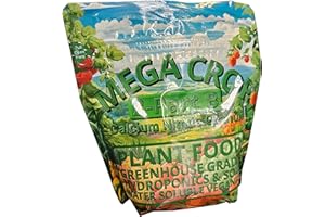 GREENLEAF NUTRIENTS Mega Crop 2 Part B 15.5-0-0 Hydroponic Soil Fertilizer Calcium Nitrate