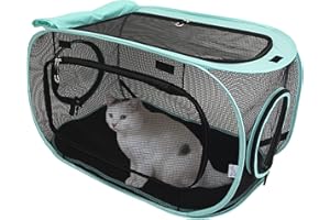 Kitty City Outdoor Catio Mega Kit for Cats, Replacement Parts, and 10' Tunnels