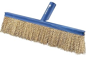 SIT TECNOSPAZZOLE SIT 1824 Scopa da Estrerno a Filo Ondulato in Acciaio Ottonato Lunghezza 380Mm, L= L=380 mm