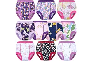 BIG ELEPHANT Töpfchen-Trainingsunterwäsche, 10 Packungen, saugfähige Kleinkind-Trainingshosen für Jungen und Mädchen, 12 Monate – 9 Jahre