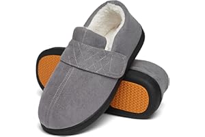 Mishansha Pantofole Uomo Ciabatte Invernali Memory Foam Pantofole Calde Gr.39-48