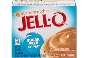 Jell-O Sugar Free Butterscotch Pudding Mix, 28 g
