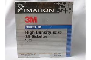 Imation 3M Formatierte Disketten mit hoher Dichte, 8,9 cm (3,5 Zoll), 1,44 MB