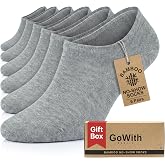 GoWith 6'lı Bambu G&ouml;r&uuml;nmez Kadın Erkek &Ccedil;orap, Dikişsiz Y&uuml;r&uuml;y&uuml;ş Spor Koşu No Show Sneakers &Ccedil;orabı 3103