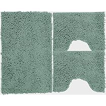 Tappeto Da Bagno In Microfibra Treer - 50x80 Cm, Verde, Antiscivolo E Super Assorbente - Foto 10