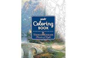 Posh Adult Coloring Book: Thomas Kinkade Designs for Inspiration & Relaxation: 14