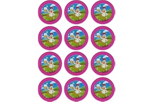 Ersatzchips mit Aufkleber für Looping Louie & Looping Chewie Chips Hasbro Drunken Louie Bierhuhn (Bierhuhn, Magenta)