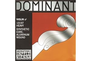 THOMASTIK-INFELD Cordes Thomastik Violon Dominant Noyau plein nylon La Alu. Filé. 4/4; Fort